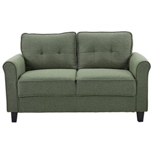 lifestyle solutions loveseat sofa, heather grey