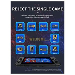 X70 Handheld Game Console, 7.0 inch IPS HD Screen Retro Games Consoles Classic Video Games Console with 32G Memory Cards & 3000 Games, Built-in 3500mAh Rechargeable Battery(Black)