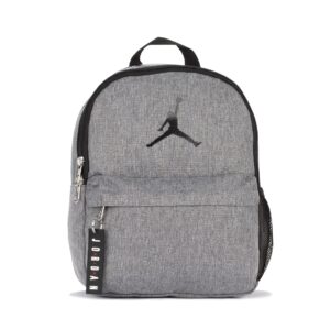 nike air jordan mini backpack, carbon heather, one size