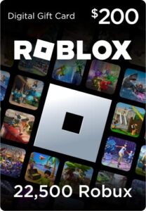 roblox digital gift code for 22,500 robux [redeem worldwide - includes exclusive virtual item] [online game code]