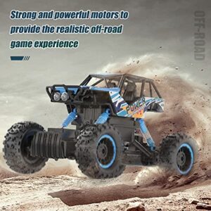 DOUBLE E RC Car 1:12 Remote Control Car Monster Trucks 4WD Off Road RC Truck with Head Lights All Terrain Electric Vehicles