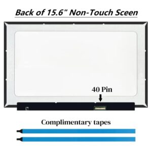 LCD Screen Replacement for Dell Alienware 17 Area 51M, FHD 1920x1080 Matte LED Display (FHD 144Hz)