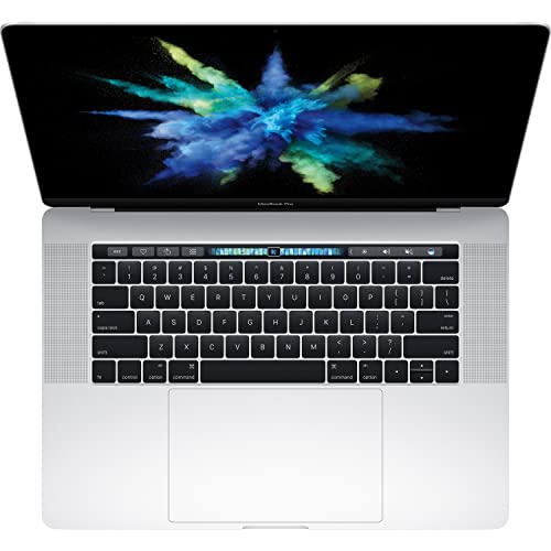 Apple 2018 MacBook Pro with 2.2GHz Intel Core i7 (15 inch, 32GB RAM, 512GB SSD) Silver (Renewed)