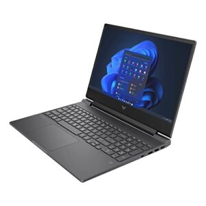 HP 2022 Victus Gaming Laptop, 15.6'' FHD 144Hz Display, 12th Gen Intel 8-Core i5-12450H, GeForce GTX 1650, 16GB RAM, 1TB SSD, USB-C, HDMI, RJ45, SD Card Reader, WiFi 6, Backlit Keyboard, Win 11 Black