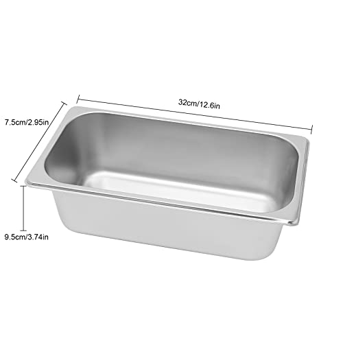 14 QT Chafing Dish Buffet Set,Stainless Steel Buffet Food Warmer Set with Viewing Lid & Roll Top,3 Pots Chafing Dishes Buffet Heating Tray for Parties and Catering