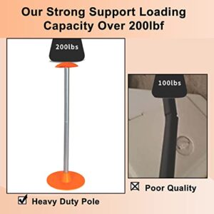 Tuszom Boat Cover Support Pole with Straps