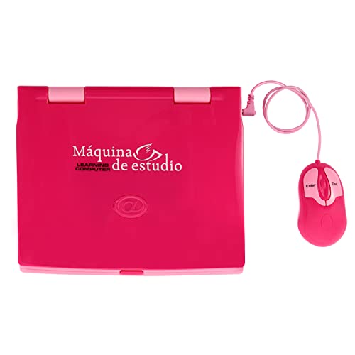 LESHITIAN Kids Educational and Bilingual Laptop Spanish/English,130 Learning Modes, Laptop for Kids Ages 3+