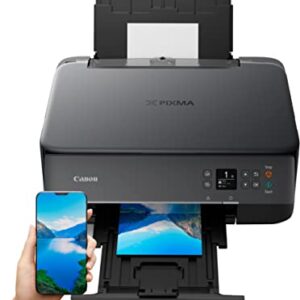 Canon Wireless Pixma Inkjet All in One Printer with Scanner - High Resolution Fast Speed Printing Compact Size Up to 4800x1200 DPI Color Resolution, Bonus Set of NeeGo Ink and 6 Ft Printer Cable