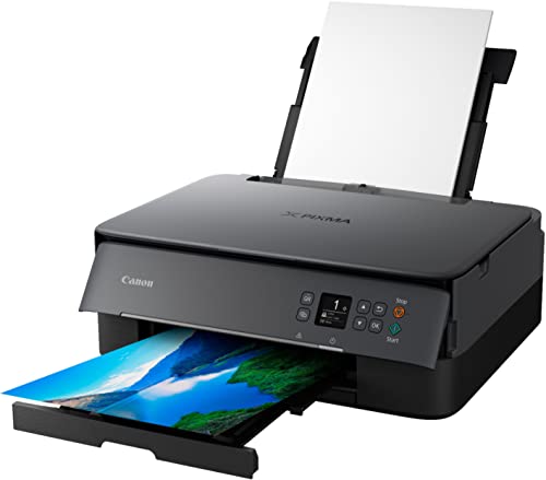 Canon Wireless Pixma Inkjet All in One Printer with Scanner - High Resolution Fast Speed Printing Compact Size Up to 4800x1200 DPI Color Resolution, Bonus Set of NeeGo Ink and 6 Ft Printer Cable