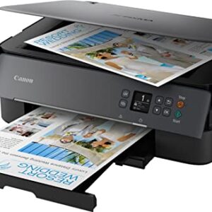 Canon Wireless Pixma Inkjet All in One Printer with Scanner - High Resolution Fast Speed Printing Compact Size Up to 4800x1200 DPI Color Resolution, Bonus Set of NeeGo Ink and 6 Ft Printer Cable