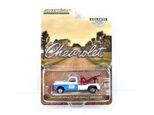 greenlight 30324 1969 chevy c-30 dually wrecker - hazzard county garage (hobby exclusive) 1:64 scale diecast