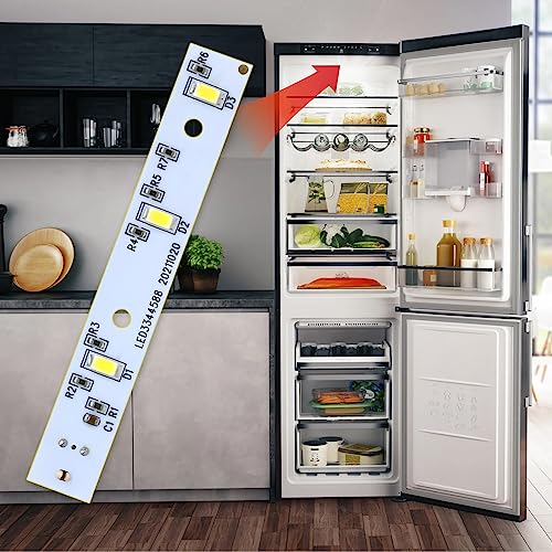 WR55X26671 Refrigerator Freezer LED light Board for GE Refrigerator -Replaces PS11767930 AP6035586 (2PACK)