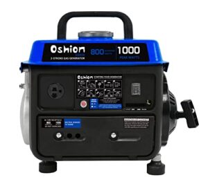 tuffiom gg950 portable generator, 1000w gasoline powered generator creat for camping back yard bbq's and parties，epa & carb compliant