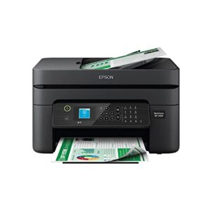 epson workforce wf-2930 wireless all-in-one printer with scan, copy, fax, auto document feeder, automatic 2-sided printing and 1.4" color display,black