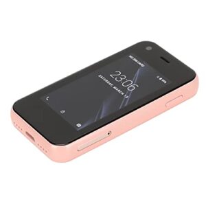 zunate 2022 xs11 mini 3g smartphone unlocked, 2.5inch for android child phone, 1gb 8gb wifi dual sim ultra thin mobile phone, student pocket cellphone (sakura pink)