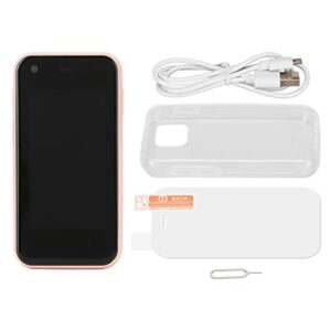Zunate 2022 XS11 Mini 3G Smartphone Unlocked, 2.5Inch for Android Child Phone, 1GB 8GB WiFi Dual Sim Ultra Thin Mobile Phone, Student Pocket Cellphone (Sakura Pink)