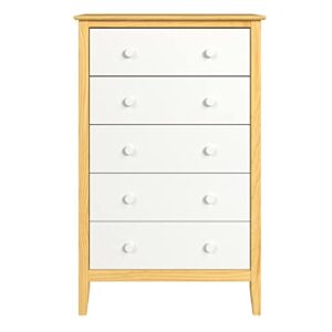 ADEPTUS Wooden Dresser, Natural & White