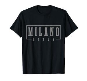milano italia italy italian souvenir t-shirt