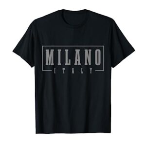 Milano Italia Italy Italian Souvenir T-Shirt