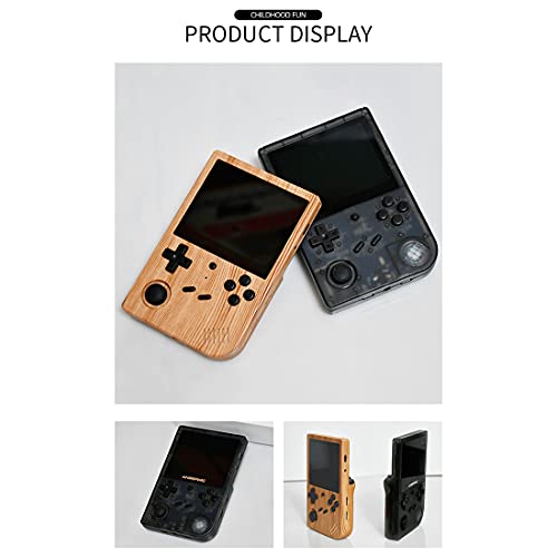 JoySeed RG351V Handheld Arcade Game Console with 10000 Games, 128G 3.5 Inch Retro Portable Game Console - Black