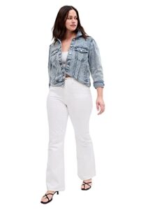 gap womens high rise flare jeans optic white 30 reg