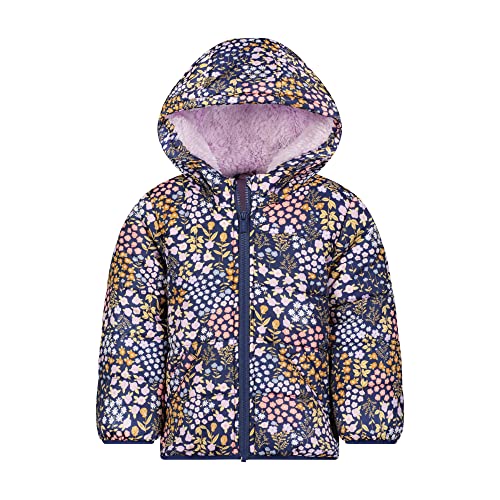 Carter's Baby Kids Winter Jacket for Girls, Ditsy Floral, 6 Years