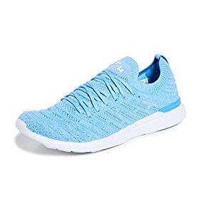 APL: Athletic Propulsion Labs Women's Techloom Wave Sneaker, Coastal Blue/Ice Blue/Mela, 10.5 Medium US