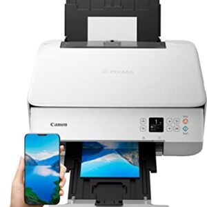 Canon Wireless Pixma Inkjet All in One Printer with Scanner - High Resolution Fast Speed Printing Compact Size Up to 4800x1200 DPI Color Resolution, Bonus Set of NeeGo Ink and 6 Ft Printer Cable