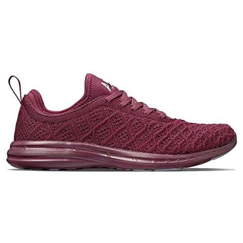 APL: Athletic Propulsion Labs Men's Techloom Phantom, Burgundy/Creme, 10