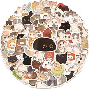 150 pcs cute cat stickers for water bottles| gift for kids teen birthday party| kawaii stickers pack|waterproof stickers for water bottles,laptop,phone,skateboard,bicycle