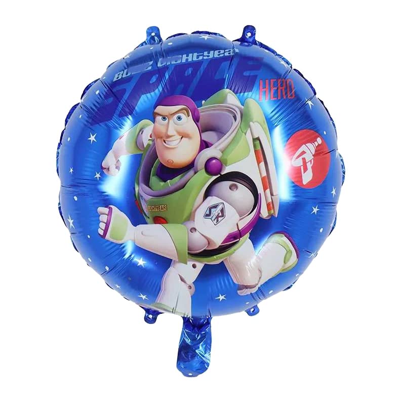 5 PCS LOVSONG - Toy Balloons Story Balloon Birthday Party Balloons Buzz Balloons Lightyear Balloon Woody Balloon (SHAPE-B)