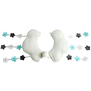 replacement parts for fisher-price my little lamb platinum ii cradle 'n swing - bgb34 ~ replacement 1 pair of cloud wings with stars