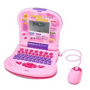 LESHITIAN Kids Laptop, 65 Learning Activities, Educational Learning Computers for Kids Ages 3+