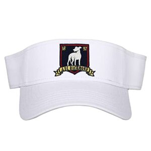 Ted Lasso AFC Richmond Greyhounds White Visor