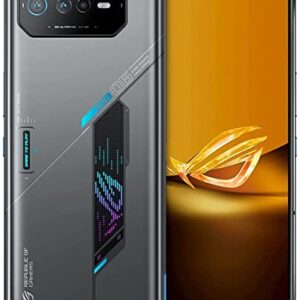 ASUS ROG Phone 6D Ultimate 5G AI2203 Dual 512GB 16GB RAM Factory Unlocked (GSM Only | No CDMA - not Compatible with Verizon/Sprint) Aeroactive Cooler 6 Included - Space Gray