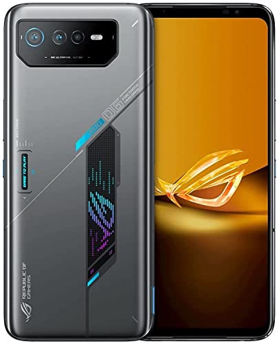 ASUS ROG Phone 6D Ultimate 5G AI2203 Dual 512GB 16GB RAM Factory Unlocked (GSM Only | No CDMA - not Compatible with Verizon/Sprint) Aeroactive Cooler 6 Included - Space Gray