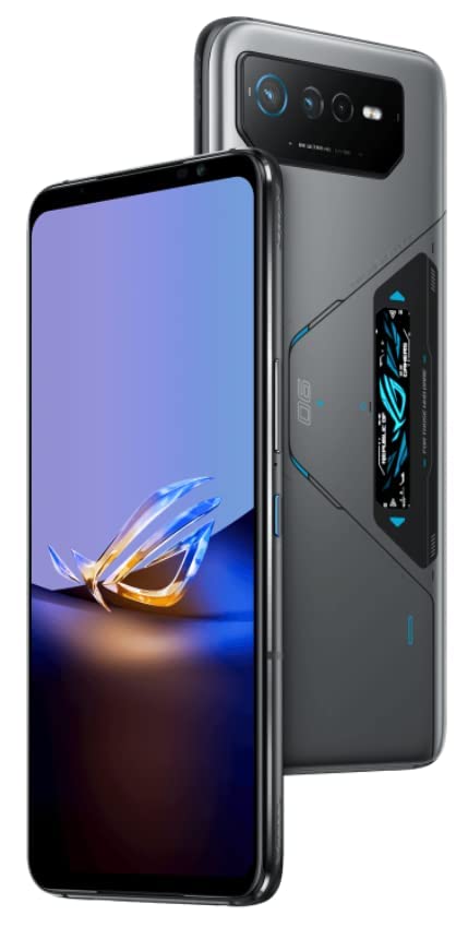 ASUS ROG Phone 6D Ultimate 5G AI2203 Dual 512GB 16GB RAM Factory Unlocked (GSM Only | No CDMA - not Compatible with Verizon/Sprint) Aeroactive Cooler 6 Included - Space Gray