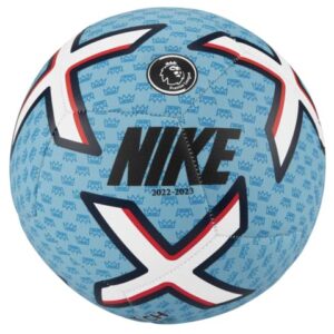 Nike DN3605-499 Premier League Pitch Recreational Soccer Ball Unisex Blue Chill/White/Obsidian/Black 5