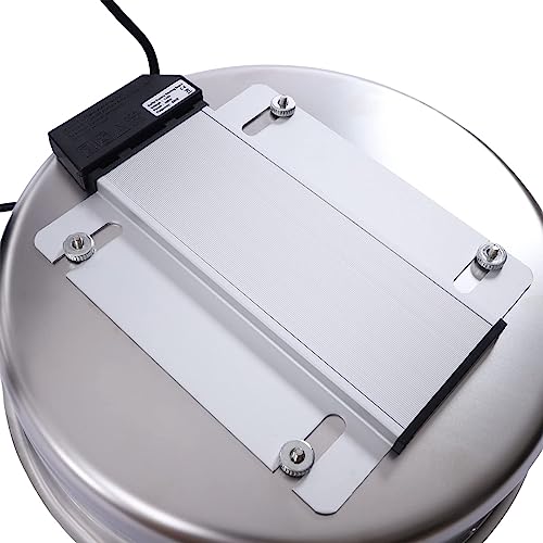 Chafing Dish Buffet Warmer, Stainless Steel 6L Roll top Chafing Dish Round Food Warming Tray Electric & Alcohol Heating, Chafing Dish Buffet Set for Parties, Dinners and Catering