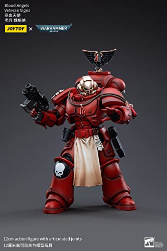 BLOOMAGE JOYTOY (BEIJING) TECH Warhammer 40k: Blood Angels Veteran Vigna 1:18 Scale Figure