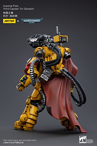 BLOOMAGE JOYTOY (BEIJING) TECH Warhammer 40k: Imperial Fists Third Captain Tor Garadon 1:18 Scale Figure