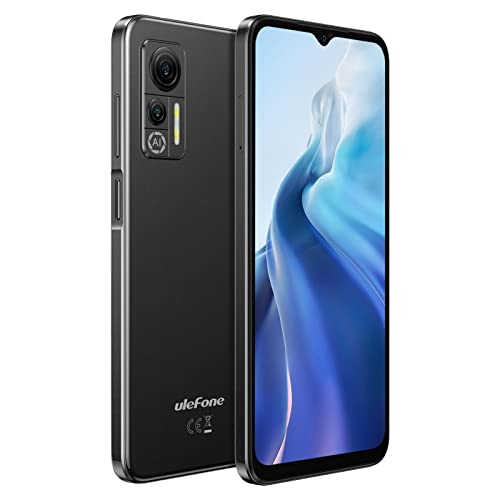 Unlocked Cell Phones, Ulefone Note 14 Android 12 Unlocked Smartphones, 4500mAh Massive Battery, 8GB + 64GB, 6.52" Waterdrop Display, Ultra-Slim Lightweight, Dual AI Camera, GPS OTG, US Version - Black