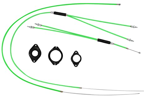 WEERAS Brake Cable and Housing, BMX Bike Bicycle Gyro Brake Cables Front and Rear (Upper and Lower) Spinner Rotor