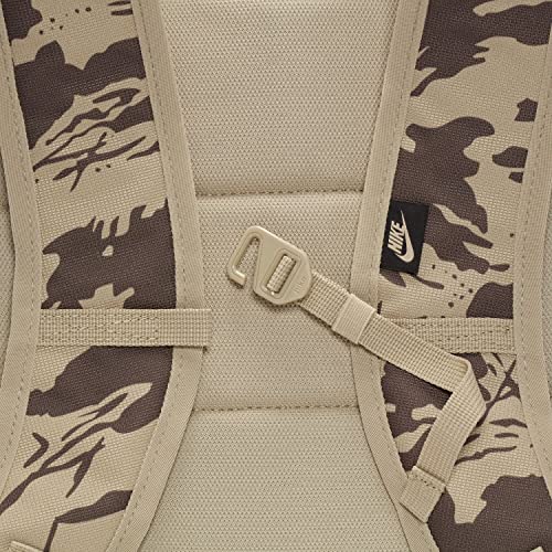 Nike Heritage 2.0 CAMO Backpack Limestone/Black DQ5931-250, One Size