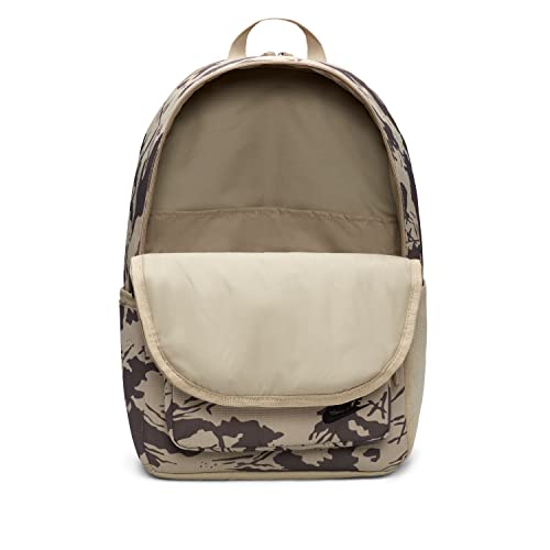 Nike Heritage 2.0 CAMO Backpack Limestone/Black DQ5931-250, One Size