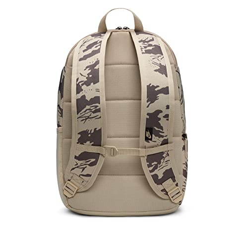 Nike Heritage 2.0 CAMO Backpack Limestone/Black DQ5931-250, One Size