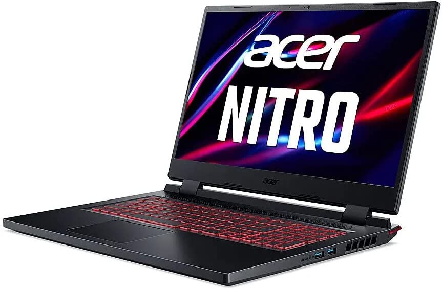 Acer 2022 Nitro 5 17.3" FHD IPS 144Hz Gaming Laptop Core i5 12500H(Beats i7-11800H) NVIDIA RTX 3050 TGP 95W Thunderbolt 4 Intel Killer Ethernet w/Mouse Pad (8GB RAM | 512GB PCIe SSD)