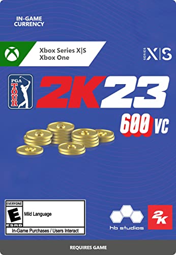 PGA Tour 2K23 - 600 VC Pack - Xbox [Digital Code]