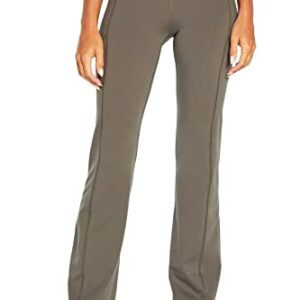 Jessica Simpson Sportswear Women's Standard Tummy Control Bootcut Pocket Pant, Gunmetal, Large