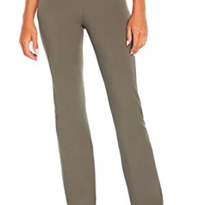 Jessica Simpson Sportswear Women's Standard Encore High Rise Bootcut Pocket Pant, Gunmetal, Medium